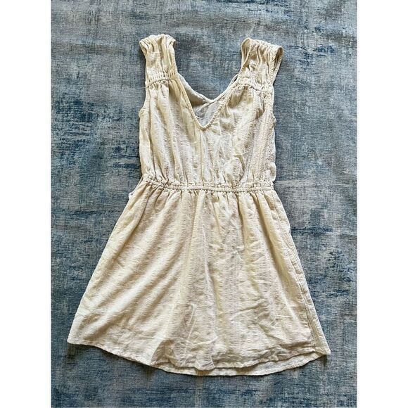 Sisstrevolution Ivory Bonnie Sleeveless Woven Mini Dress Small - Picture 3 of 9